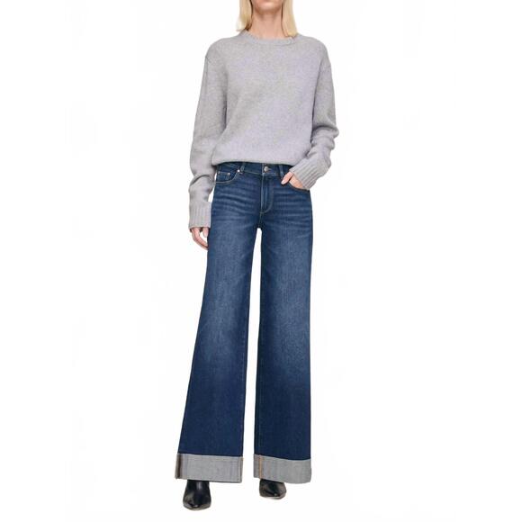 DL1961 - WOMEN'S Denim - NEW DL1961 - WOMEN'S hepburn wide leg mid rise jeans in boardwalk